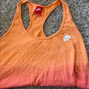 Nike razorback tank top